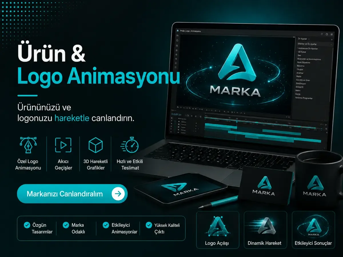 Ürün & Logo Animasyonu